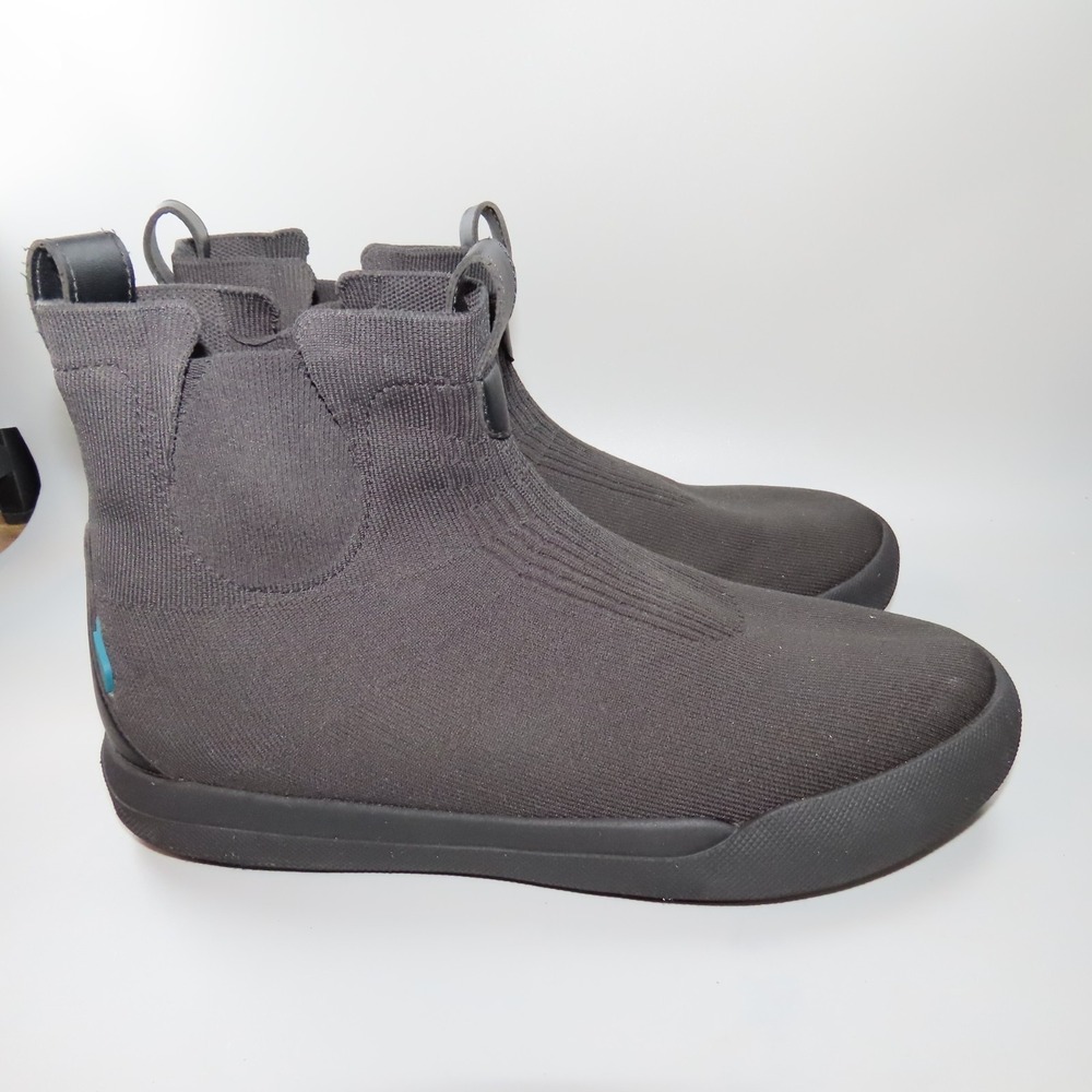 Vessi‎ Weekend Chelsea Mens Size 10 Waterproof Shoes Asphalt Black